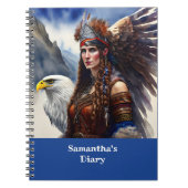 Fantasy Warrior Princess Notizblock (Vorderseite)