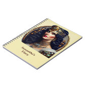 Fantasy Warrior Princess Notizblock (Linke Seite)
