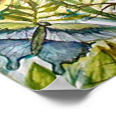 Fantasy Watercolor Rima's World Poster (Ecke)