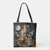 Fantasy Watercolor Tasche (Rückseite)