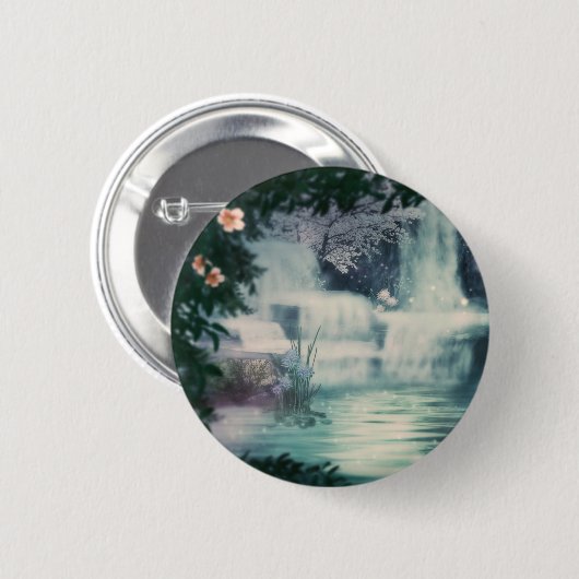 Fantasy Waterfall Cascade Button (Vorne & Hinten)