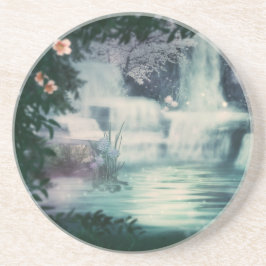 Fantasy Waterfall Cascade Getränkeuntersetzer