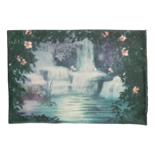 Fantasy Waterfall Cascade Kissenbezug (Vorderseite)