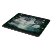 Fantasy Waterfall Cascade Schneidebrett (Ecke)