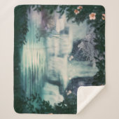 Fantasy Waterfall Cascade Sherpadecke (Vorderseite)