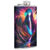 Fantasy Waterfall Flachmann (Rechts)