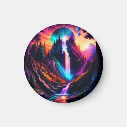 Fantasy Waterfall Magnet (Vorne)