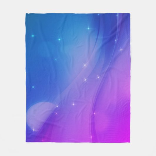 Fantasy Wave Fleecedecke (Vorderseite)