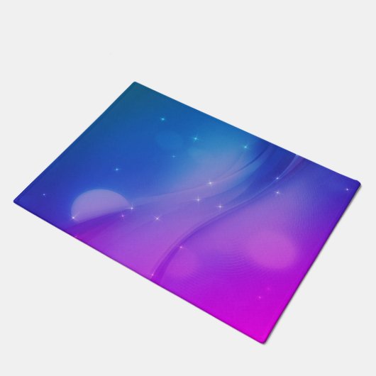Fantasy Wave Fußmatte (Schrägansicht)