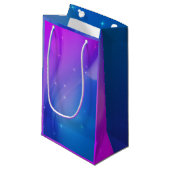 Fantasy Wave Kleine Geschenktüte (Vorderseite Schrägansicht)