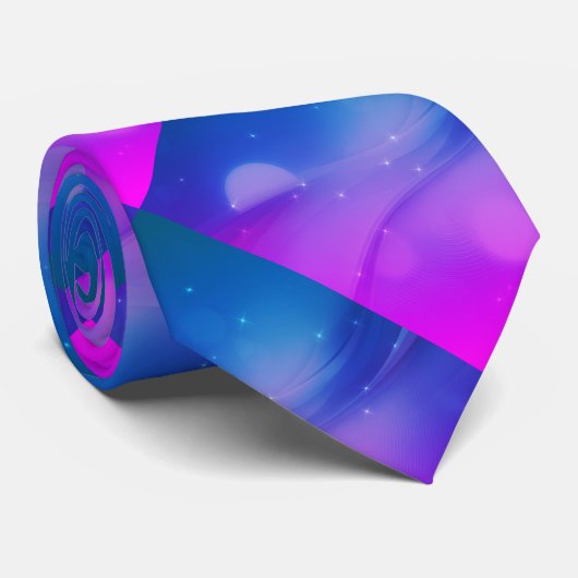 Fantasy Wave Krawatte (Gerollt)