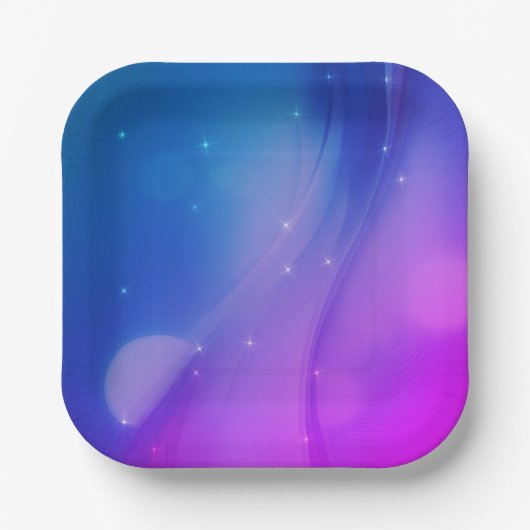 Fantasy Wave Pappteller (Vorderseite)
