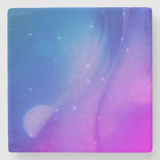 Fantasy Wave Steinuntersetzer (Vorderseite)