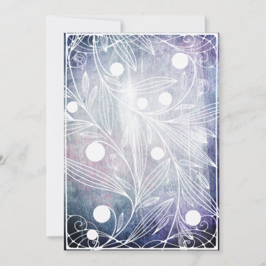 Fantasy Wedding Einladung - Save the Date (Rückseite)