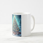Fantasy-Weihnachtsbaum Kaffeetasse (VorderseiteRechts)
