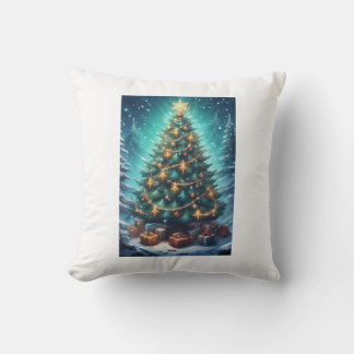 Fantasy-Weihnachtsbaum Kissen