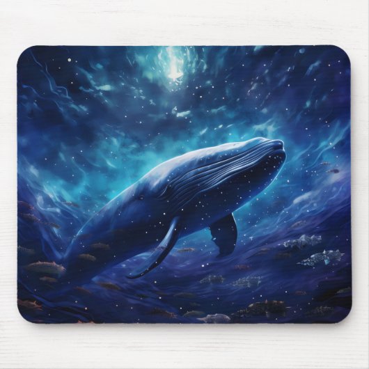 Fantasy Whale Mousepad (Vorne)