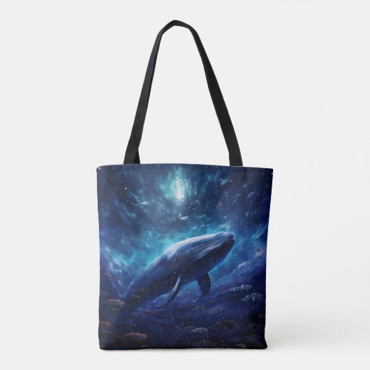 Fantasy Whale Tasche (Rückseite)