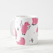 Fantasy: Whimsical Seamless Design. Kaffeetasse (Vorderseite Links)