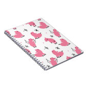 Fantasy: Whimsical Seamless Design. Notizblock (Rechte Seite)