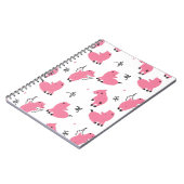 Fantasy: Whimsical Seamless Design. Notizblock (Linke Seite)