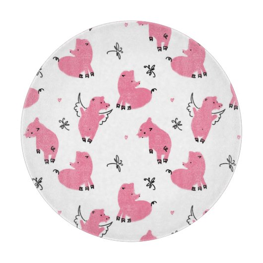 Fantasy: Whimsical Seamless Design. Schneidebrett (Vorderseite)