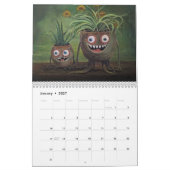 Fantasy Whimsical Surrealismus 12-monatiger Kalend Kalender (Jan 2027)