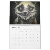 Fantasy Whimsical Surrealismus 12-monatiger Kalend Kalender (Feb 2027)