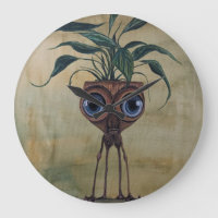 Fantasy Whimsical Surrealismus Wall Clock