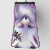 Fantasy White Baby Fox mit Lavendel Eyes Golf Headcover (Rotieren 90)