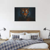 Fantasy White Tiger – Mystic Aura Series | ManJian Leinwanddruck (Insitu (Schlafzimmer))