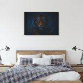 Fantasy White Tiger – Mystic Aura Series | ManJian Leinwanddruck (Insitu (Schlafzimmer))