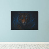 Fantasy White Tiger – Mystic Aura Series | ManJian Leinwanddruck (Insitu (Holzboden))