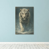 Fantasy White Tiger – Mystic Aura Series | ManJian Leinwanddruck (Insitu (Holzboden))