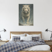 Fantasy White Tiger – Mystic Aura Series | ManJian Leinwanddruck (Insitu (Schlafzimmer))