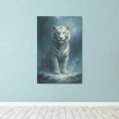Fantasy White Tiger – Mystic Aura Series | ManJian Leinwanddruck (Insitu (Holzboden))