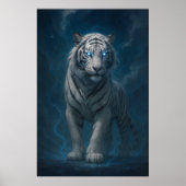Fantasy White Tiger – Mystic Aura Series | ManJian Poster (Vorne)