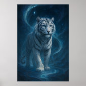 Fantasy White Tiger – Mystic Aura Series | ManJian Poster (Vorne)