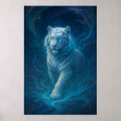 Fantasy White Tiger – Mystic Aura Series | ManJian Poster (Vorne)
