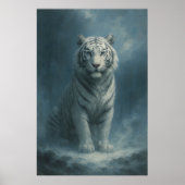 Fantasy White Tiger – Mystic Aura Series | ManJian Poster (Vorne)