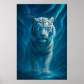 Fantasy White Tiger – Mystic Aura Series | ManJian Poster (Vorne)