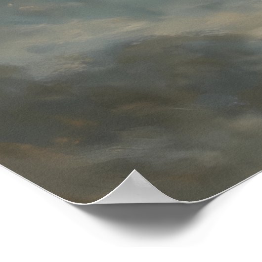 Fantasy White Tiger – Mystic Aura Series | ManJian Poster (Ecke)