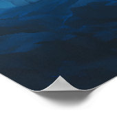 Fantasy White Tiger – Mystic Aura Series Poster (Ecke)