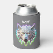 Fantasy White Wolf Head Dosenkühler (Kanne Vorderseite)