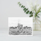 Fantasy Windsor Castle - Blank Postcard Postkarte (Stehend Vorderseite)