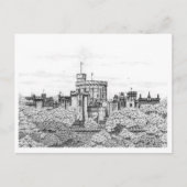 Fantasy Windsor Castle - Blank Postcard Postkarte (Vorderseite)
