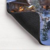 Fantasy Winter City Mousepad (Ecke)