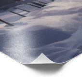 Fantasy Winter Landschaft Fotodruck (Ecke)