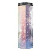 Fantasy Winter Szene Thermosbecher (Rückseite)