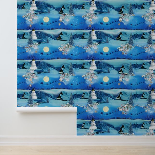 Fantasy Winter Wedding Collection Tapete (Anwendung)